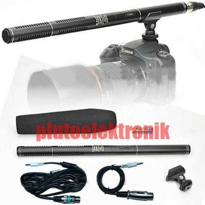 Shotgun Mic boomer mic stereo + mini boompole
