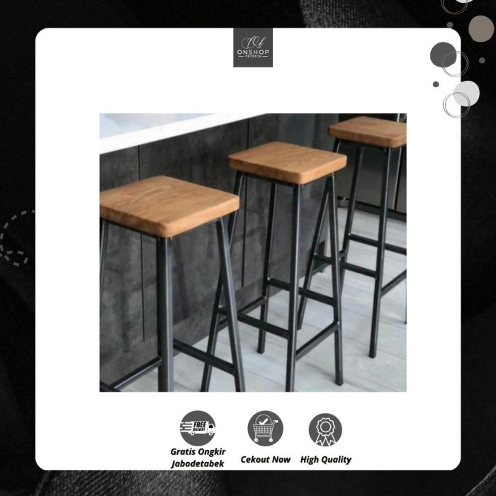 Best Seller Kursi Bar Tinggi 70 Cm