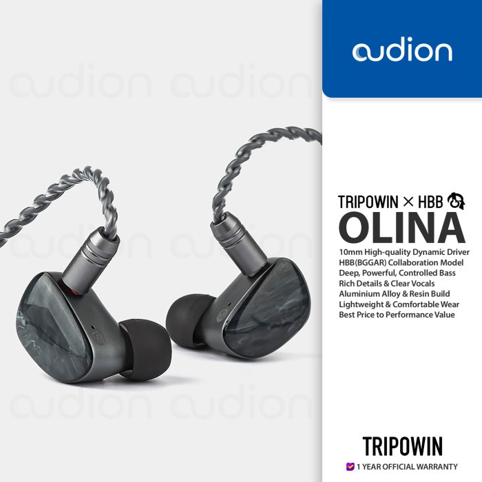 TRIPOWIN x HBB/BGGAR(Bad Guy, Good Audio Reviews) OLINA In-Ear IEM