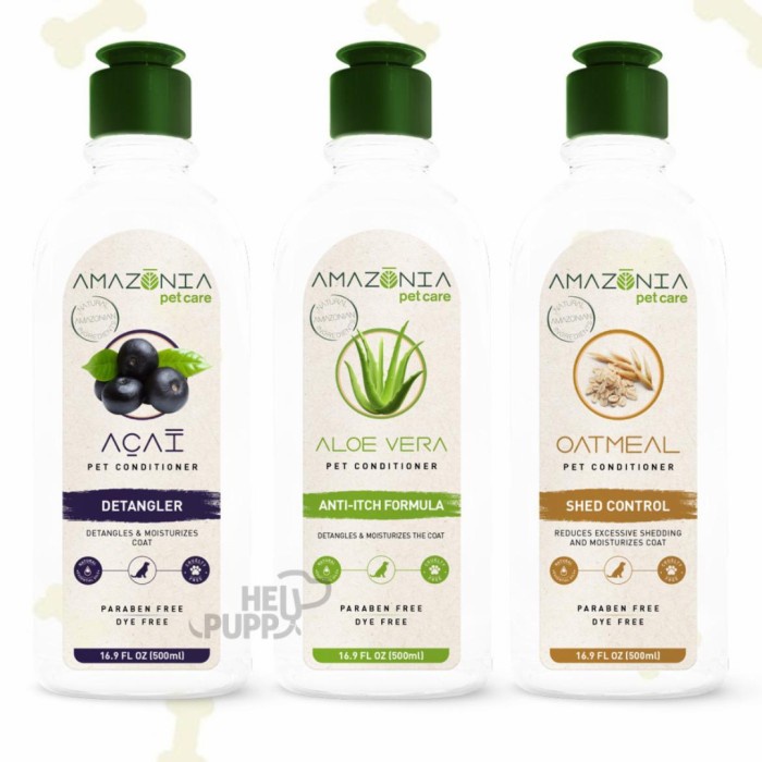 FLASH SALE AMAZONIA PET CARE CONDITIONER 500ML TERLARIS