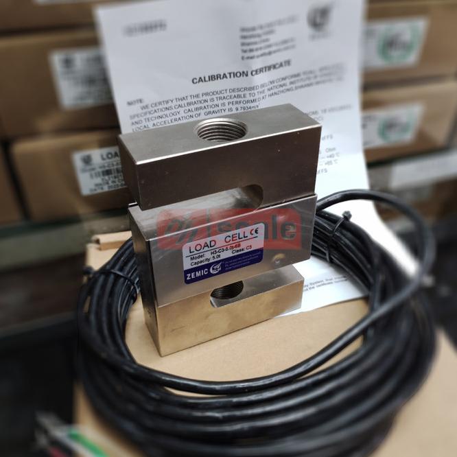 Zemic Load Cell H3 Cap 5Ton (Type S)