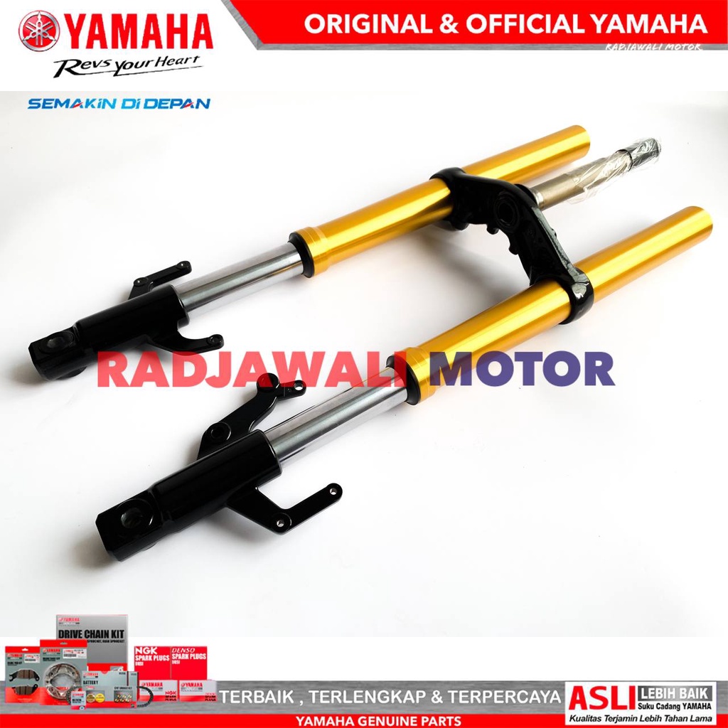 SHOCK DEPAN KOMPLIT XABRE ASLI ORIGINAL YAMAHA B48-F3100-00 ORIGINAL YAMAHA GENUINE PARTS