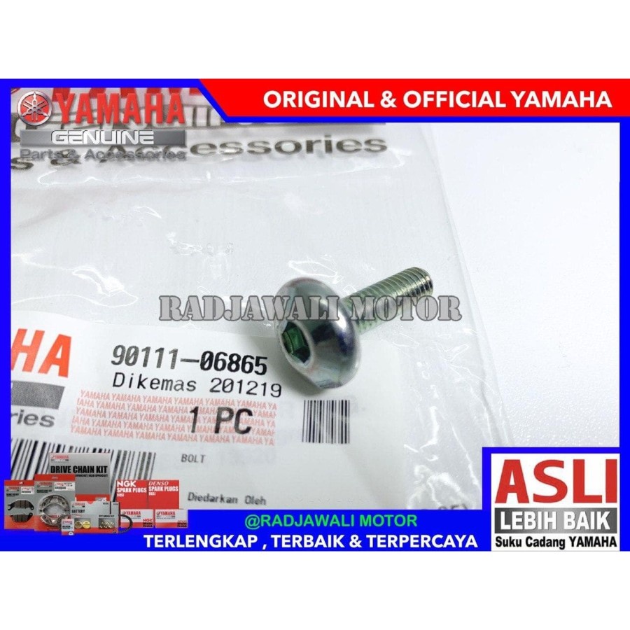 BAUT GANTUNGAN BARANG MIO M3, MIO Z ASLI ORIGINAL YAMAHA 90111-06865 ORIGINAL YAMAHA GENUINE PARTS