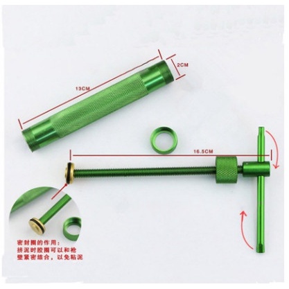 

Gun Extruder Craft Fondant Clay Gumpaste Rambut Bak Extruder Set