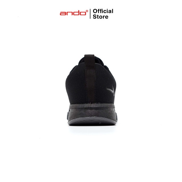 Ando Official Sepatu Sneakers Bsc 33 Jt Wanita Dewasa - Hitam/Hitam