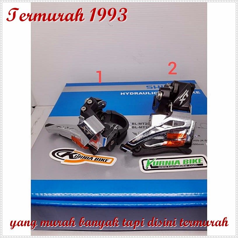 FD shimano deore xt double Sparepart Sepeda Termurah