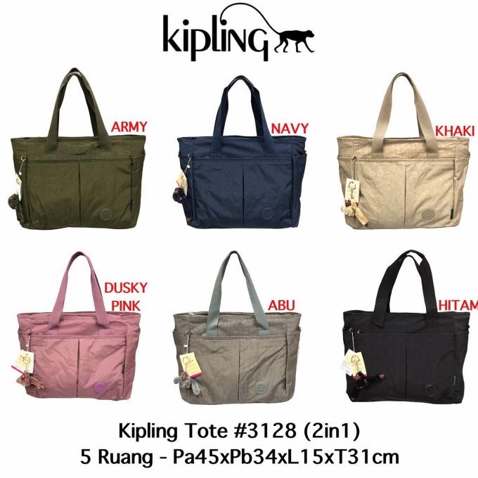 Tote Bag Kipling 2in1 Jumbo-Tas Selempang Jumbo