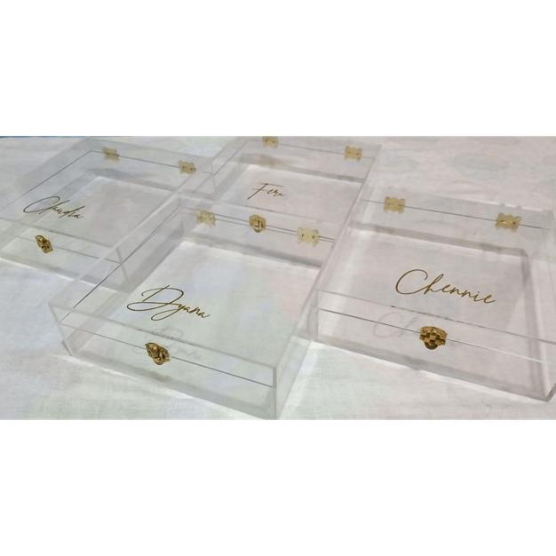 

Sale 7.7 Box bridesmaid akrilik // Box groomsmen Akrilik // box akrilik