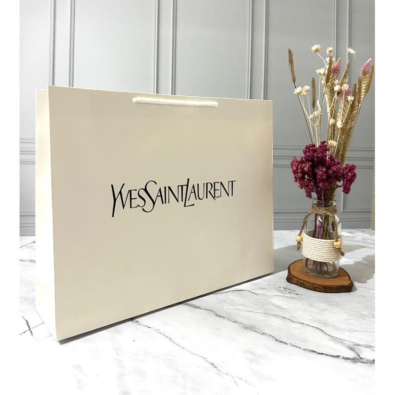 

New Paper Bag Ysl Putih Paper Bag kado Branded