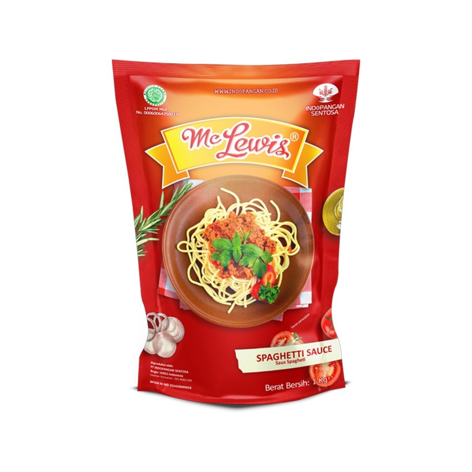

Murah.. Mc Lewis Spaghetti Bolognese Sauce - 1Kg BYR