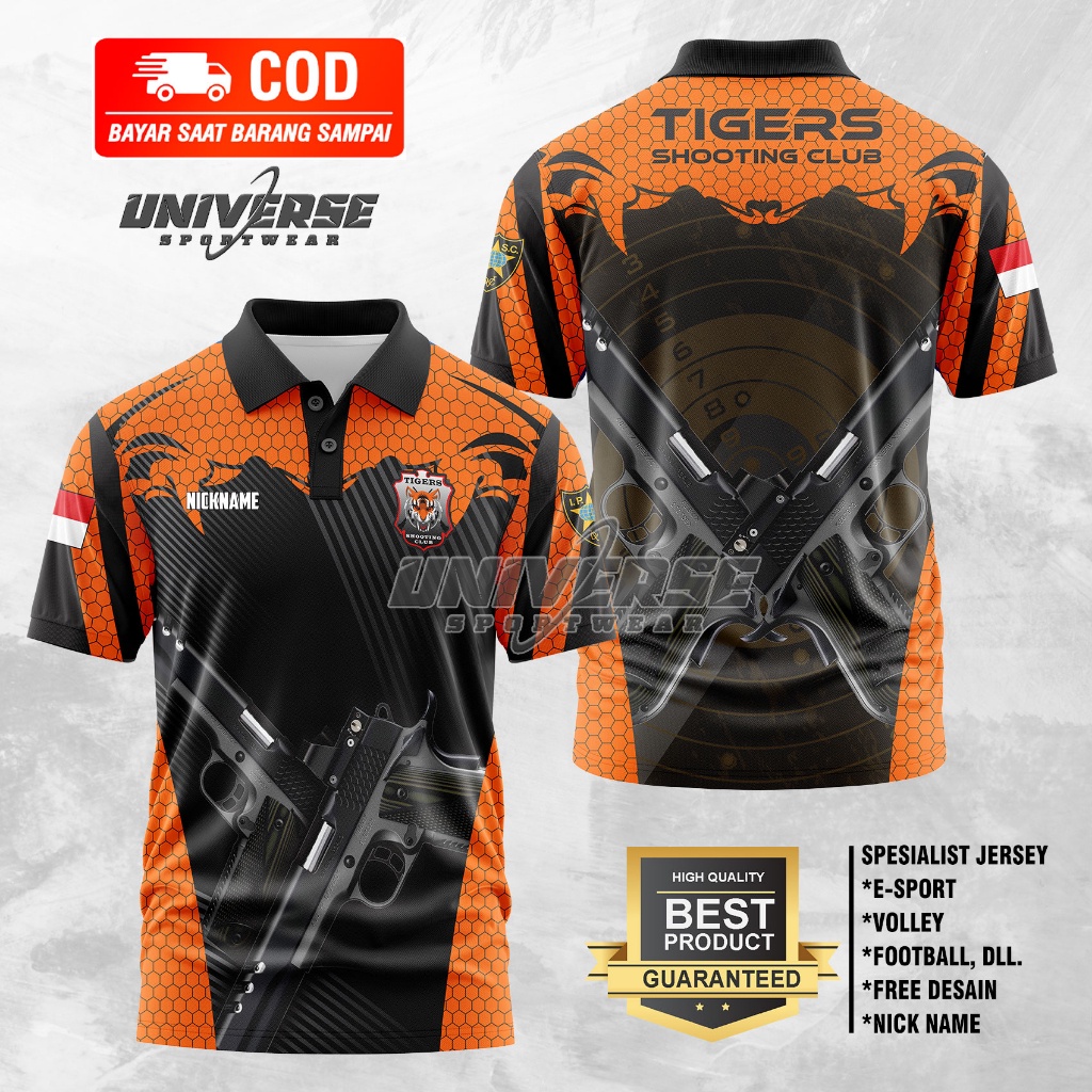 Baju Berburu JERSEY PERBAKIN | Baju Camo | Kaos Jersey Perbakin | Kaos Perbakin | Buff Camo