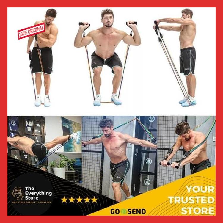Set Tali Olahraga Pintu Serbaguna/ 11 set alat Fitness dan Gym Dirumah