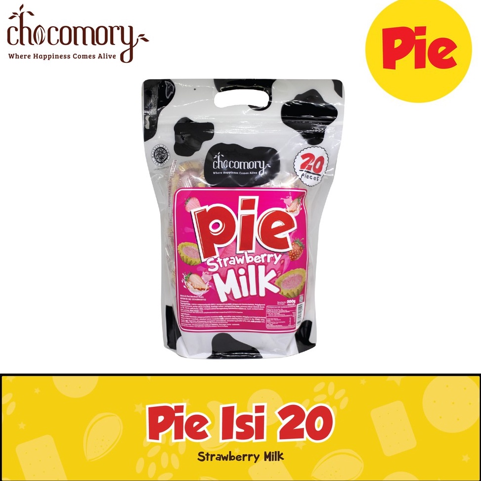 

12.12 BIG SALE FASION Chocomory Strawberry Pie isi 20 500g serbuuu !