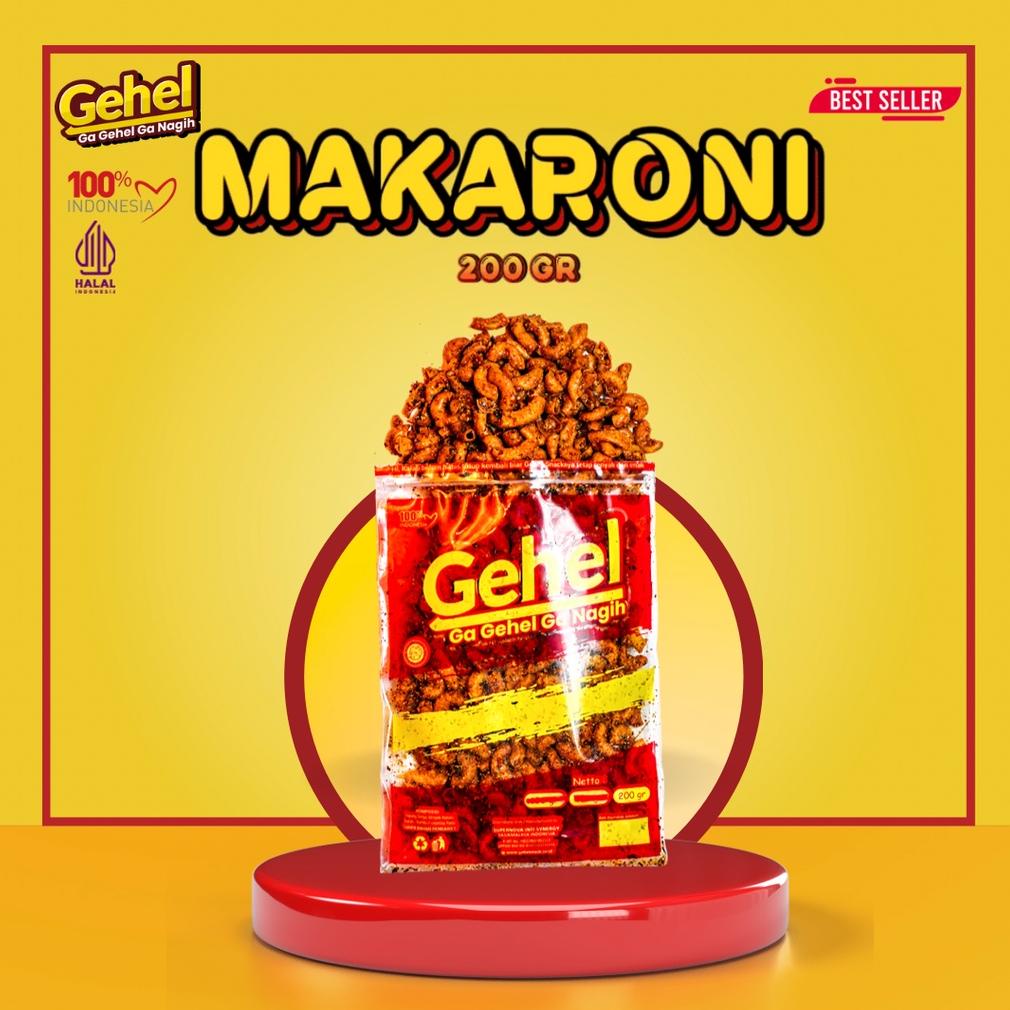 

7.7 Gehel Makaroni 200gr - Makanan Ringan (Grosir)