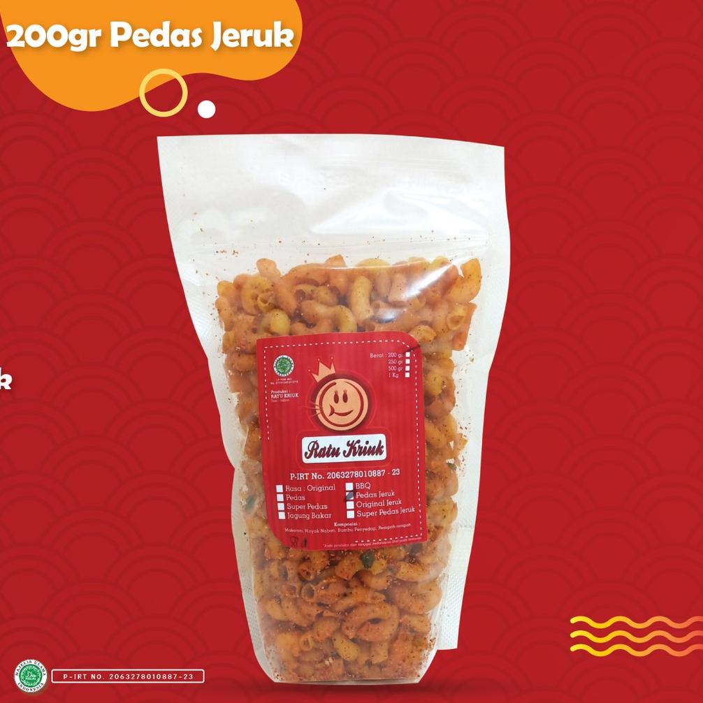 

Promo 200gr Makaroni / Macaroni goreng kriuk kres by Ratu Kriuk