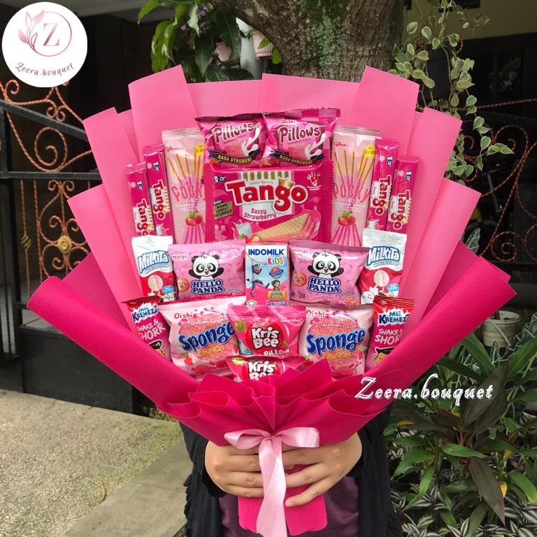 

Kekinian.. (B22) Bucket snack/buket snack/bouquet [INCLUDE: Greeting card+packing] PB7