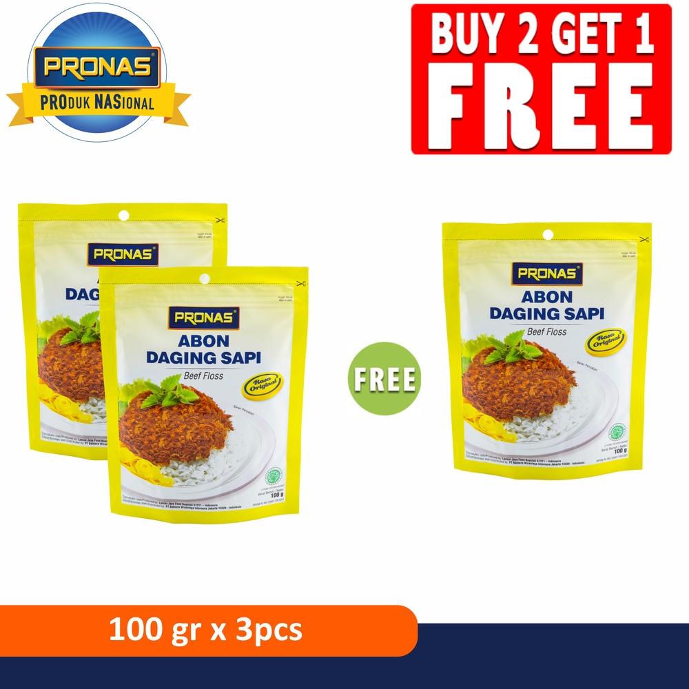 

Promo PRONAS Abon Original 100 gr Buy 2 Get 1