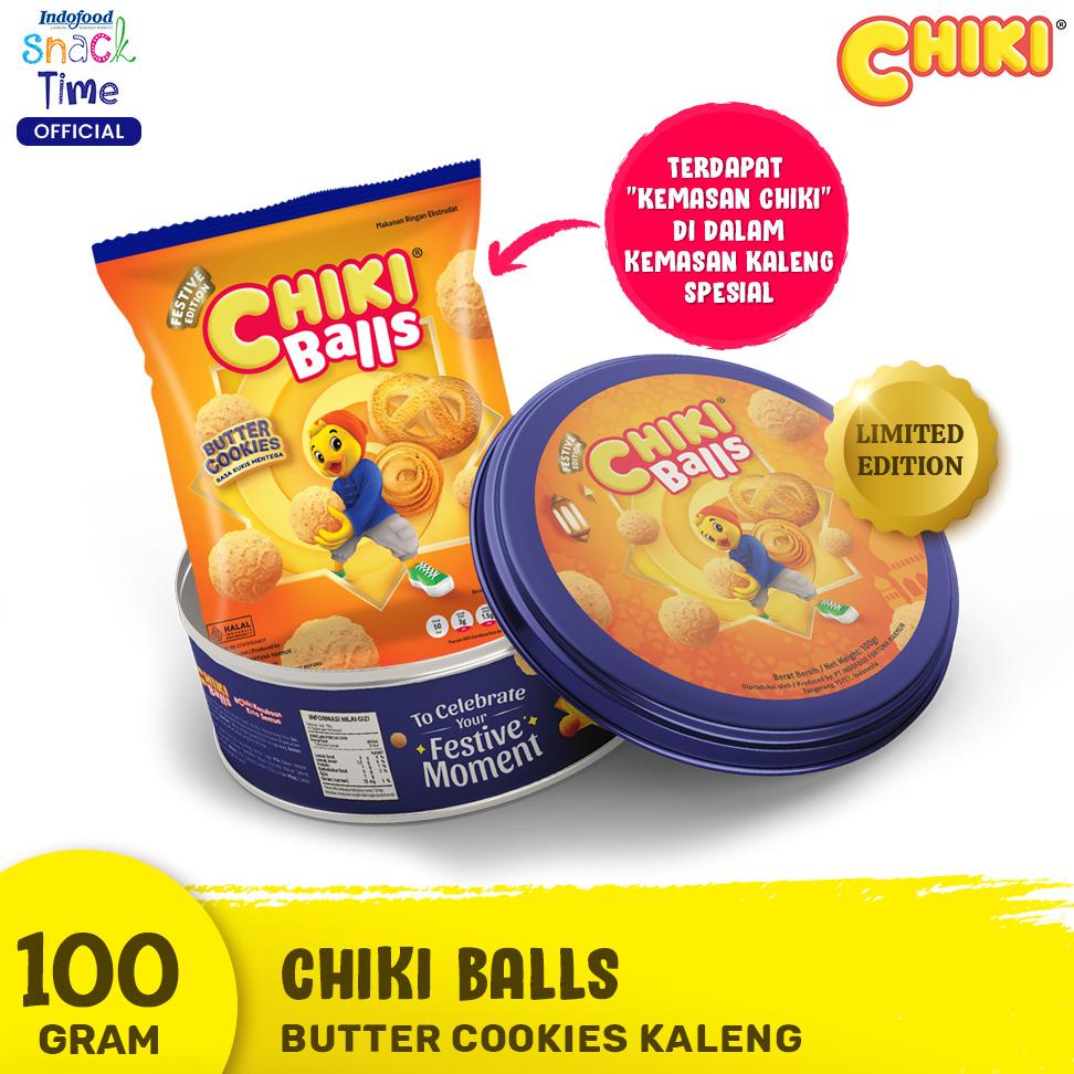 

Sale 7.7 Chiki Balls Butter Cookies 100 Gr Kaleng - 1 Pcs