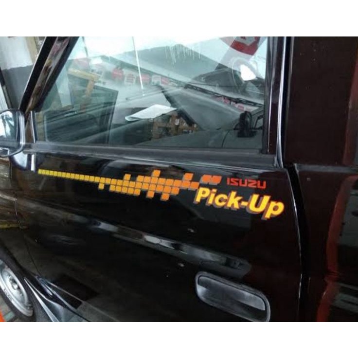 Kirim Sekarang Wnu stiker isuzu panther pick up/ stiker mobil pick up/ stiker panther ✱ ★