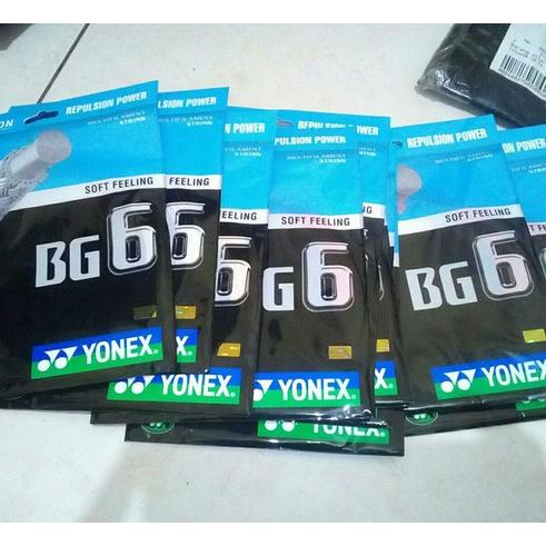 Laris Senar Bton Yonex Bg 6 Ch Original Bergaransi 