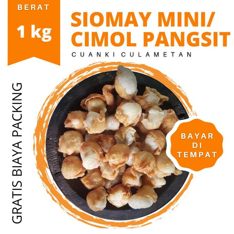 

Promo Siomay Mini 1 Kg, Gurilem, Cimol Pangsit, Toping Seblak, Baso Aci, Cuanki