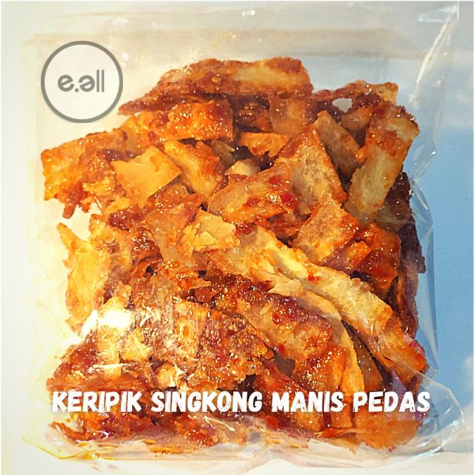 

Promo Keripik Singkong Pedas Manis 250 gram - cemilan instan enak original asli