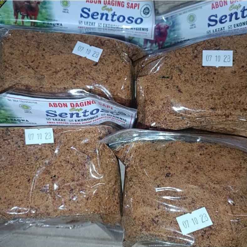 

Promo Abon sapi SENTOSA boyolali 250 g.