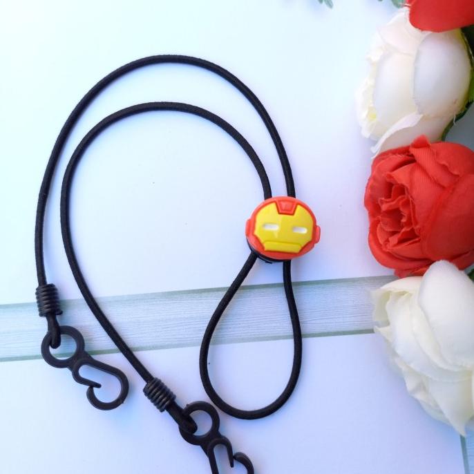 strap kalung masker anak laki laki karakter superhero