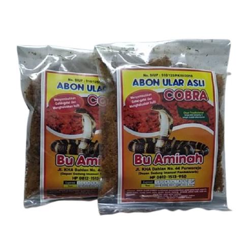 

Promo ABON ULAR COBRA ASLI 50gram(MENYEMBUHKAN GATAL-GATAL KULIT )