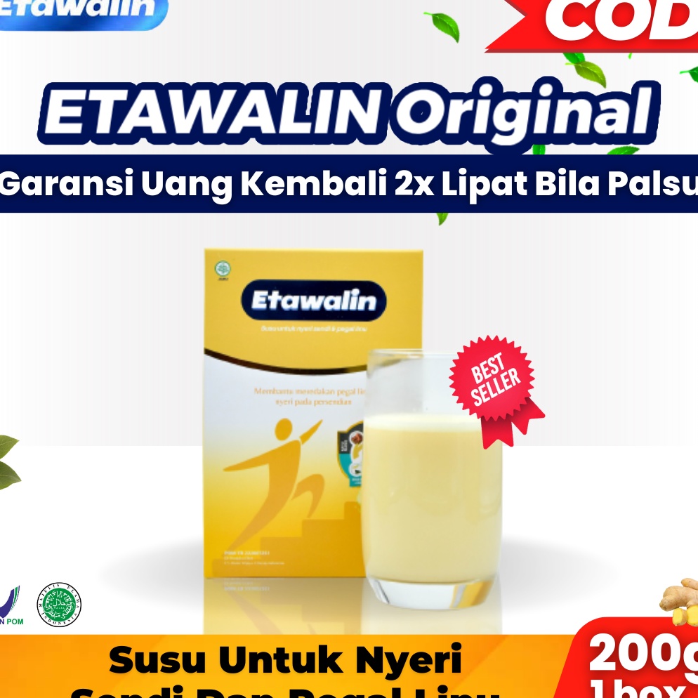 

12.12 Terlaris ETAWALIN ORIGINAL | Susu Kambing Etawa Tingkatkan Kepadatan Tulang Isi 200gram grosir