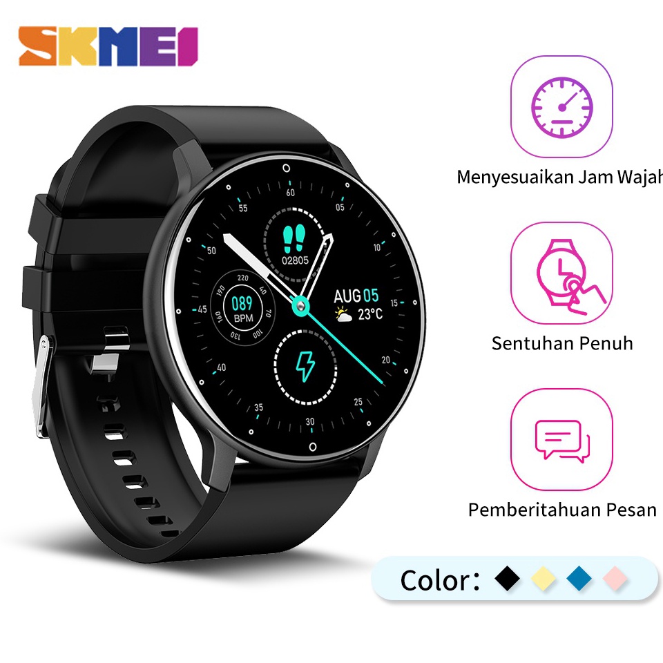 Special price. Skmei Smartwatch Jam Tangan Pria Wanita Sport Jam Olahraga Deteksi Tekanan Darah Oksi