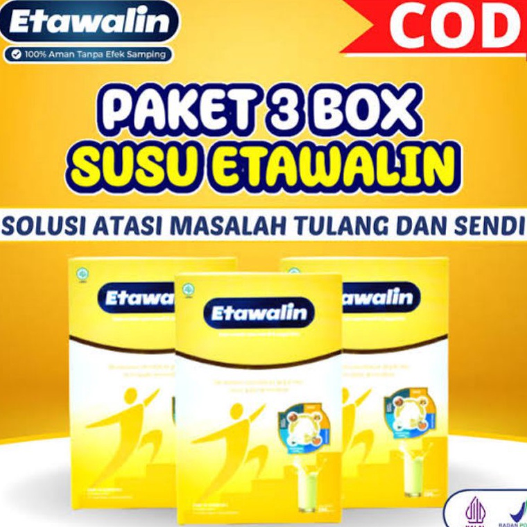 

【MEGA SALE】 ETAWALIN PROMO 3 BOX ASLI SUSU ETAWA MENJAGA KESEHATAN TULANG DAN MENYEMBUHKAN ASAM URAT