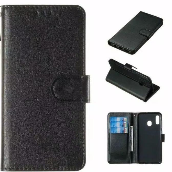 flip case infinix note 10 / note 10 pro / flip dompet kulit hp