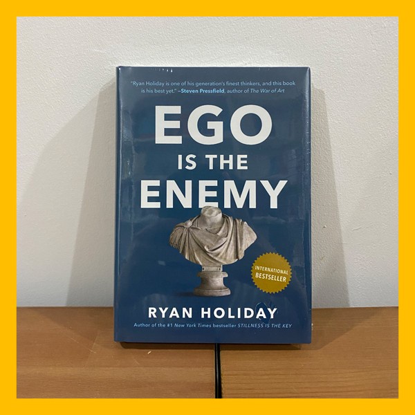 DISKON SPESIAL BUKU IMPORT EGO IS THE ENEMY BY RYAN HOLIDAY (ORIGINAL PAPERBACK) TERLARIS