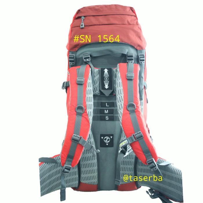 Tas Gunung 65 + 5 Liter 70L Carrier Cariel Camping Sunature Sn 1564