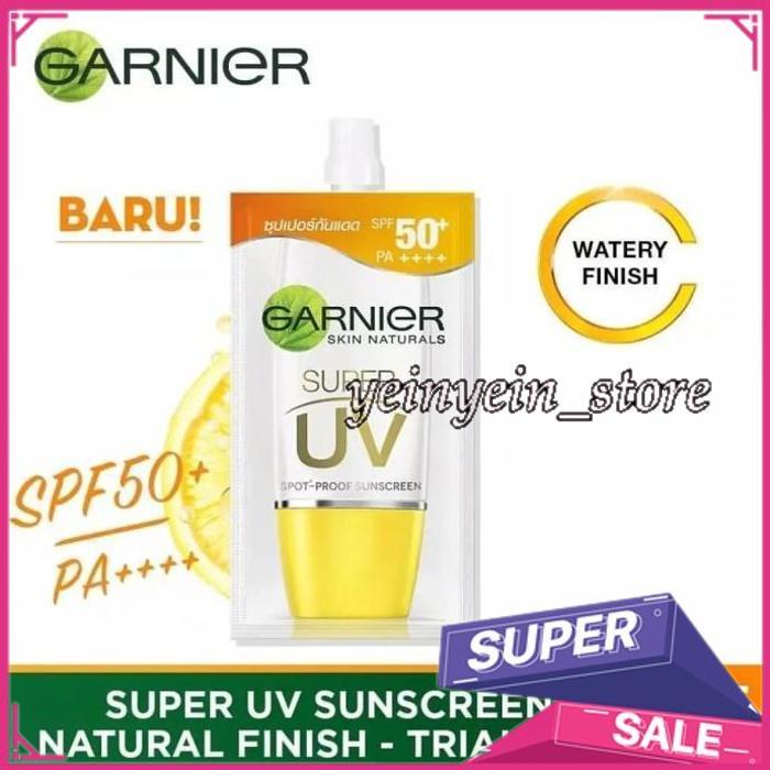 GARNIER SUPER UV SPOT PROOF SUNSCREEN MATTE & NATURAL ALL SIZE ONGKIR NOL