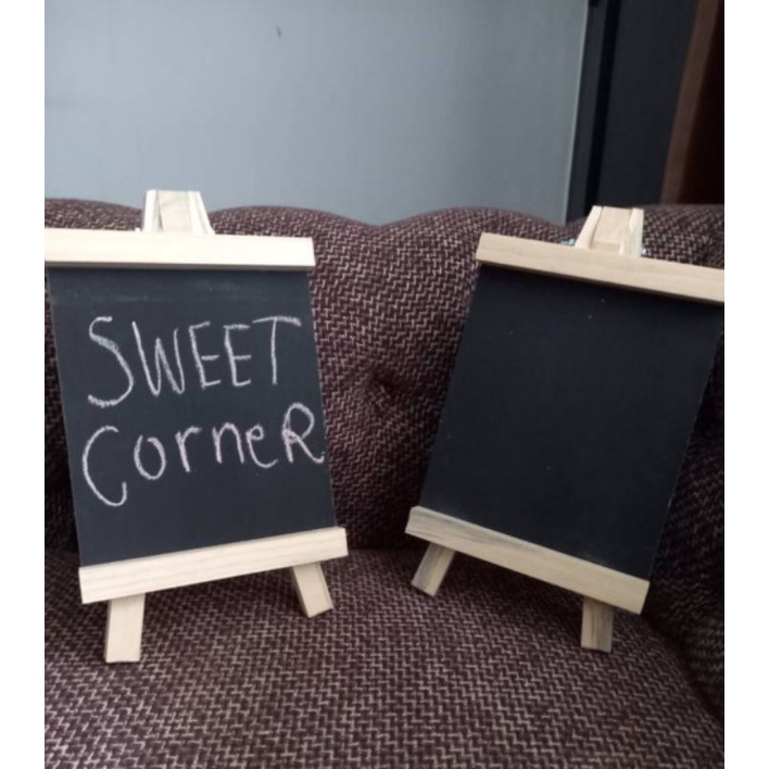 

SET PAPAN TULIS KAPUR / CHALKBOARD / STANDING BLACKBOARD /PAPAN MENU