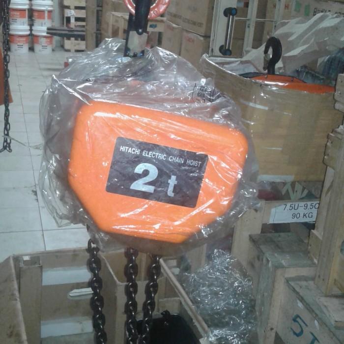 Hitachi Electric Chain Hoist 2 Ton Tipe Fh. Heavy Duty