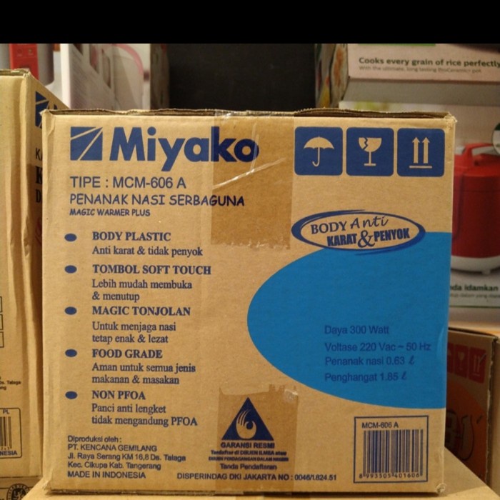 CUCI GUDANG majicom miyako 0,6 liter/miyako mcm 606 A(hijau muda)