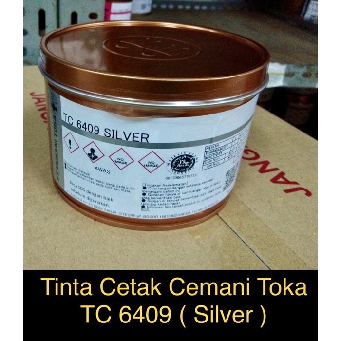 

Terlaris Tinta Cetak Tc 6409 Silver ( Cemani Toka )