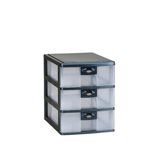 

Best Seller Laci Cabinet Box Container Mini Kertas Pressa A4 Susun 3 Lion Star