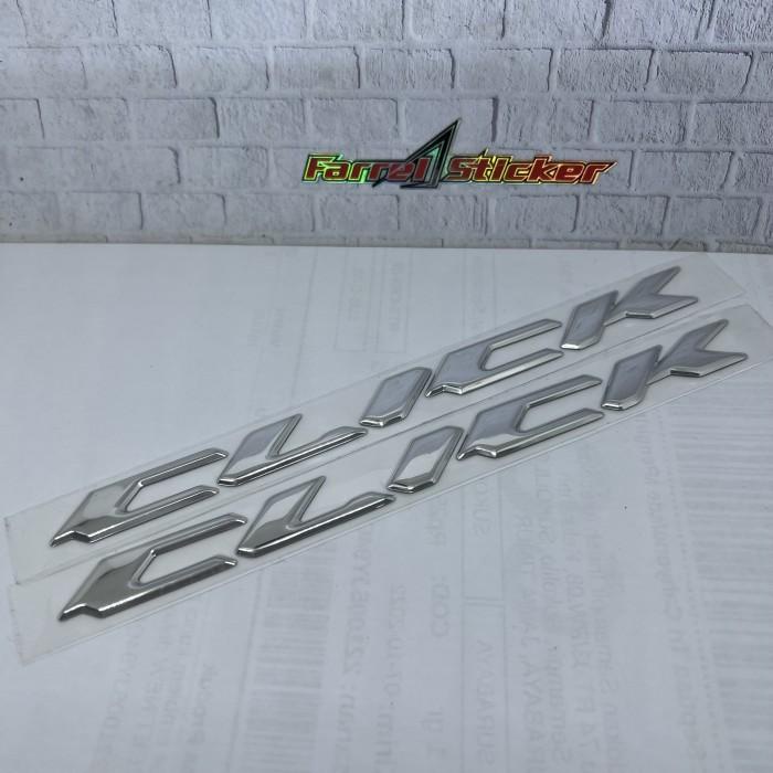 

Stiker 3D Sticker Emblem Click