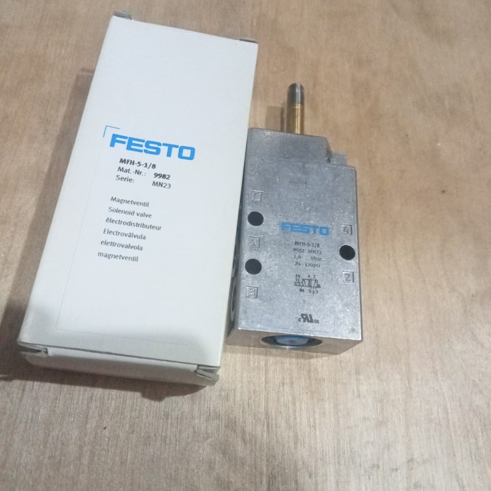 FESTO MFH-5-1/8 SOLENOID VALVE FESTO P/N 9982