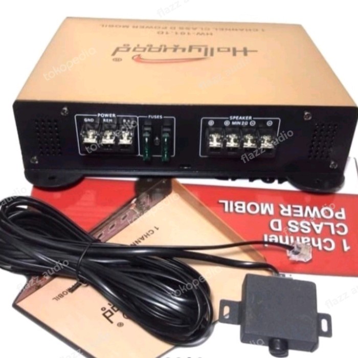 Terlaris Power Amplifier Monoblock Mobil Hollywood