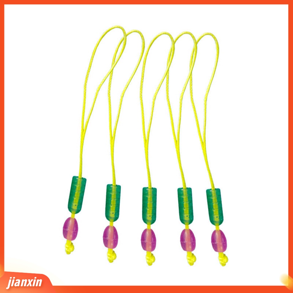 [Jianxin] 10pcs Konektor Loop Jalur Lalat Berliku Tahan Aus Ukuran Kompak Kekuatan Tarik Yang Bagus Sobek Serbaguna Lembut Fleksibel Braided Fly Fishing Loop Connector