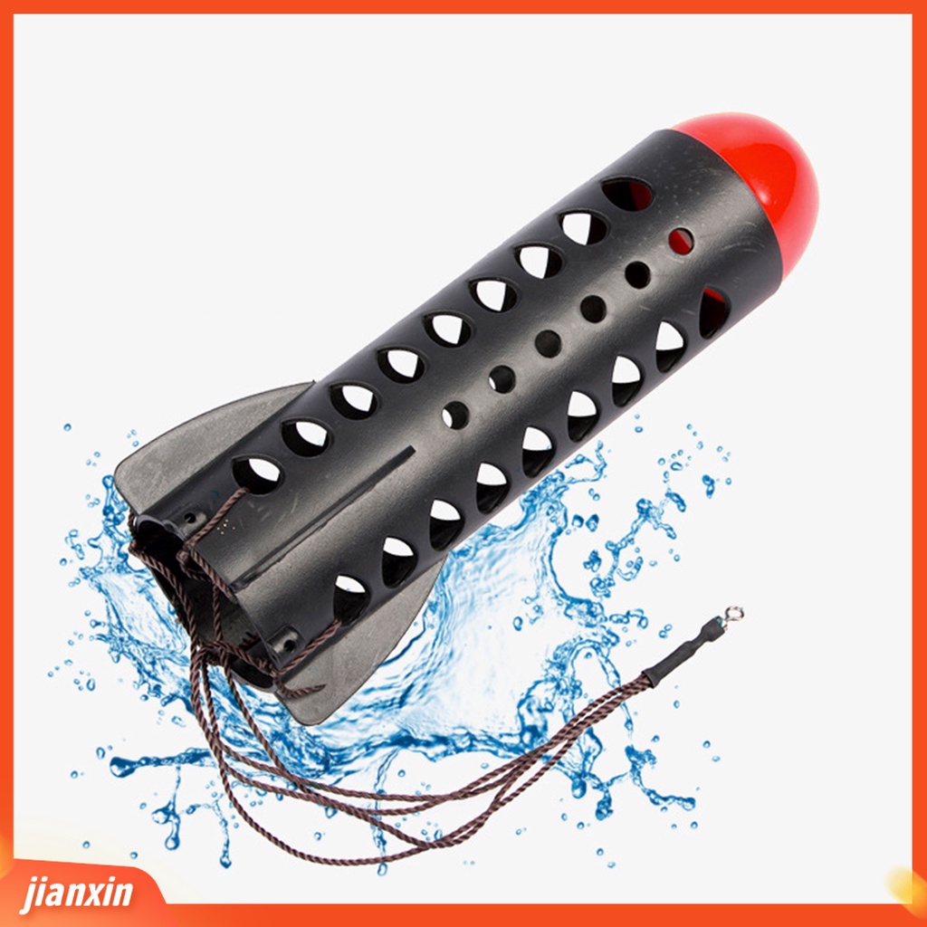 [Jianxin] Tempat Umpan Pancing Bentuk Roket Bahan Pe Kapasitas Besar