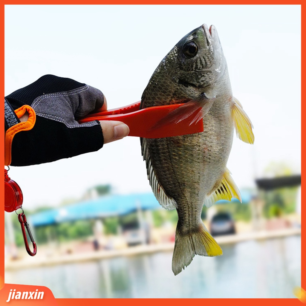 [Jianxin] Tang Penjepit Ikan Portable Anti Slip Bahan Abs