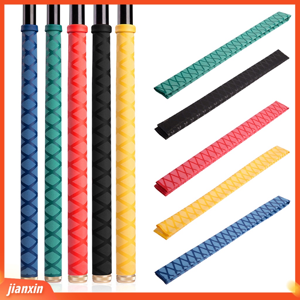 [Jianxin] 1m Anti-slip Fishing Rod Grip Heat Shrink Sleeve Wrap Tube Protective Cover