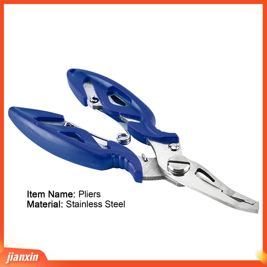 [Jianxin] Tang / Gunting Pemotong Senar Pancing Bahan Stainless Steel