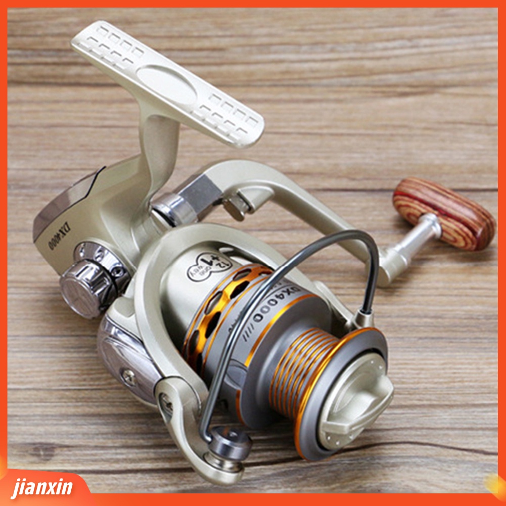 [Jianxin] Reel Pancing Metal 12 + 1bb Tangan Kanan / Kiri